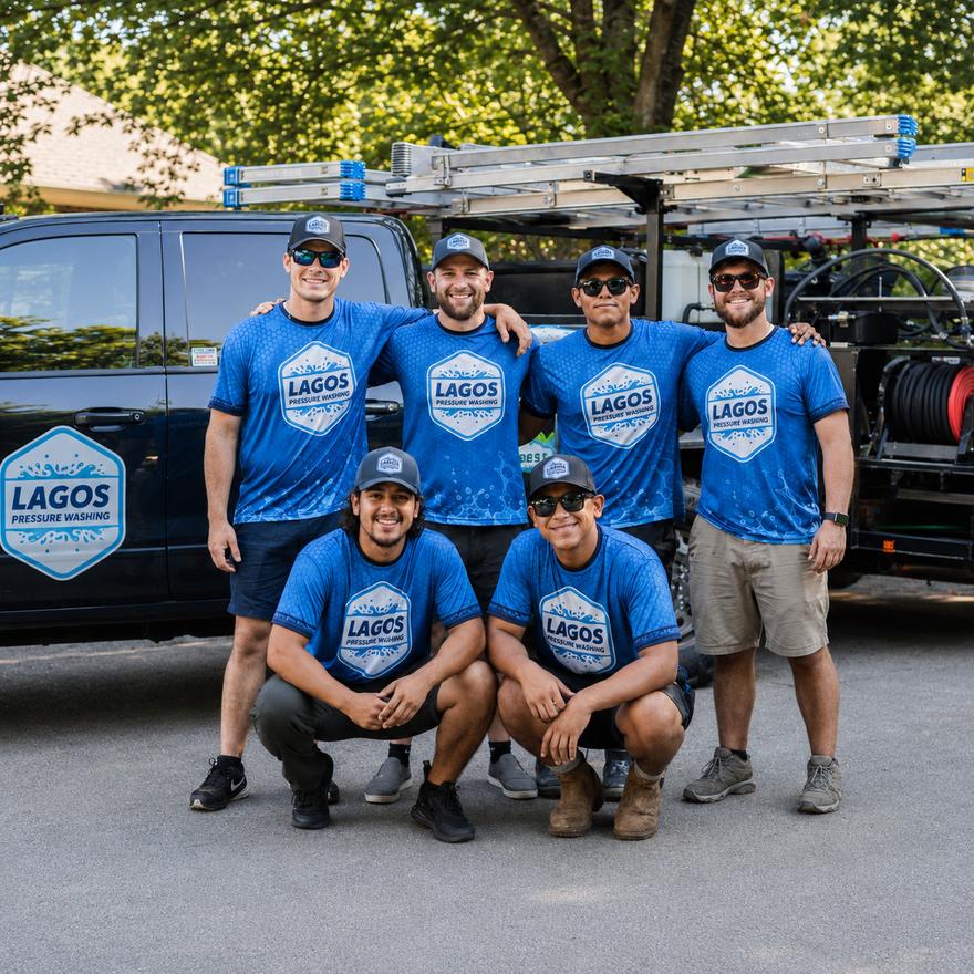 The Lagos Pressure Washing crew in Raleigh NC