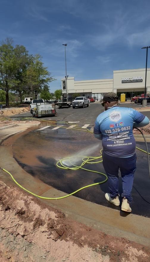 Lagos Pressure Washing commercial concrete cleaning